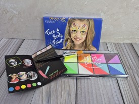 Pintura facial NUKOLO con pincel